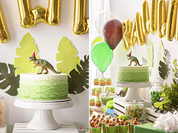 dino dinosaur birthday party diy american greetings chris rutan photography party