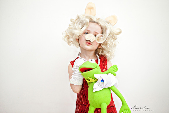 miss piggy handmade costume